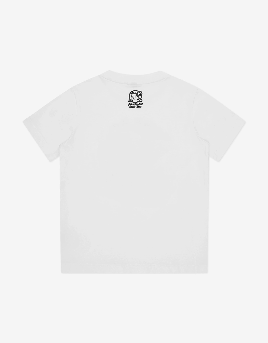 Boys Robot Logo T-Shirt in White