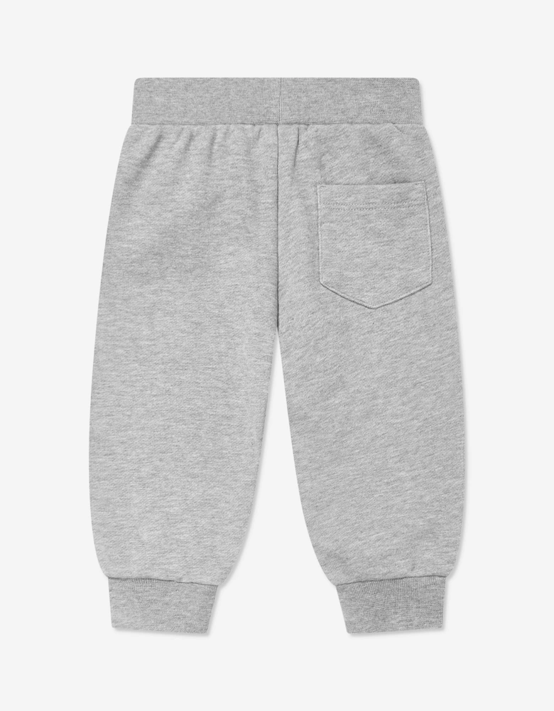 Baby Boys Damier Logo Joggers in Grey