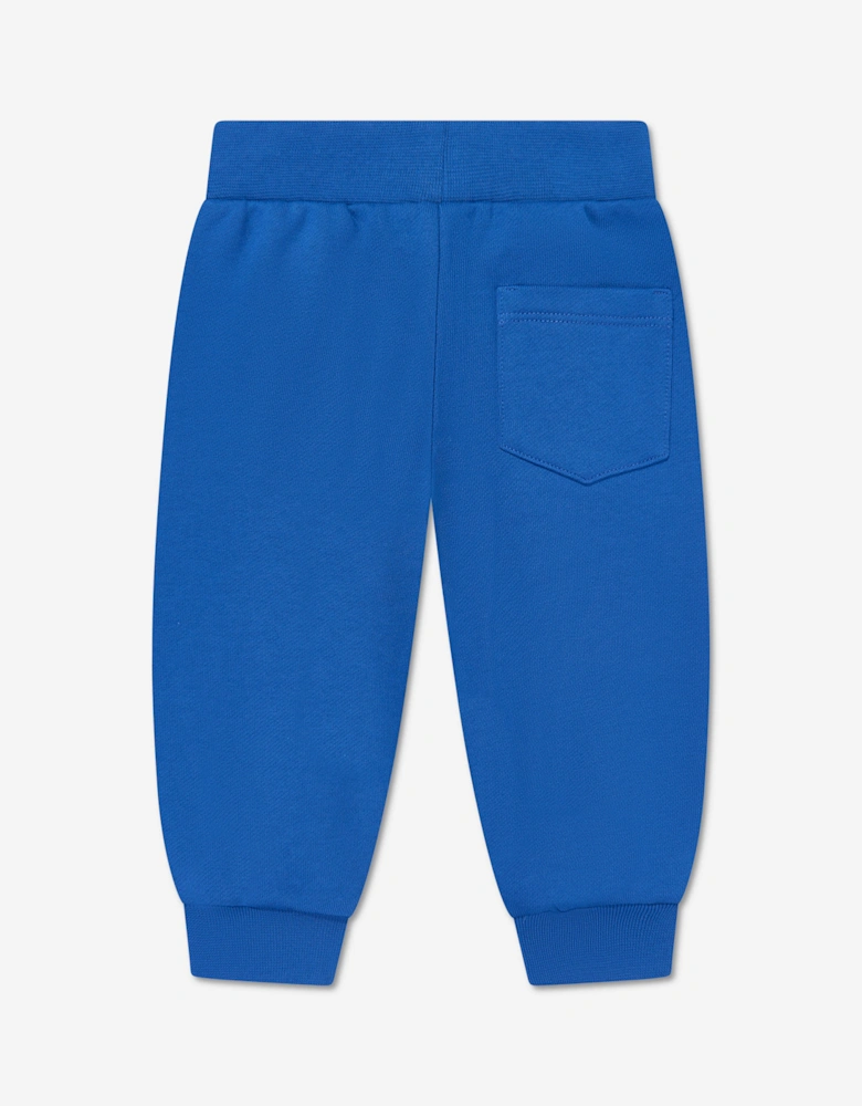 Baby Boys Damier Logo Joggers in Blue