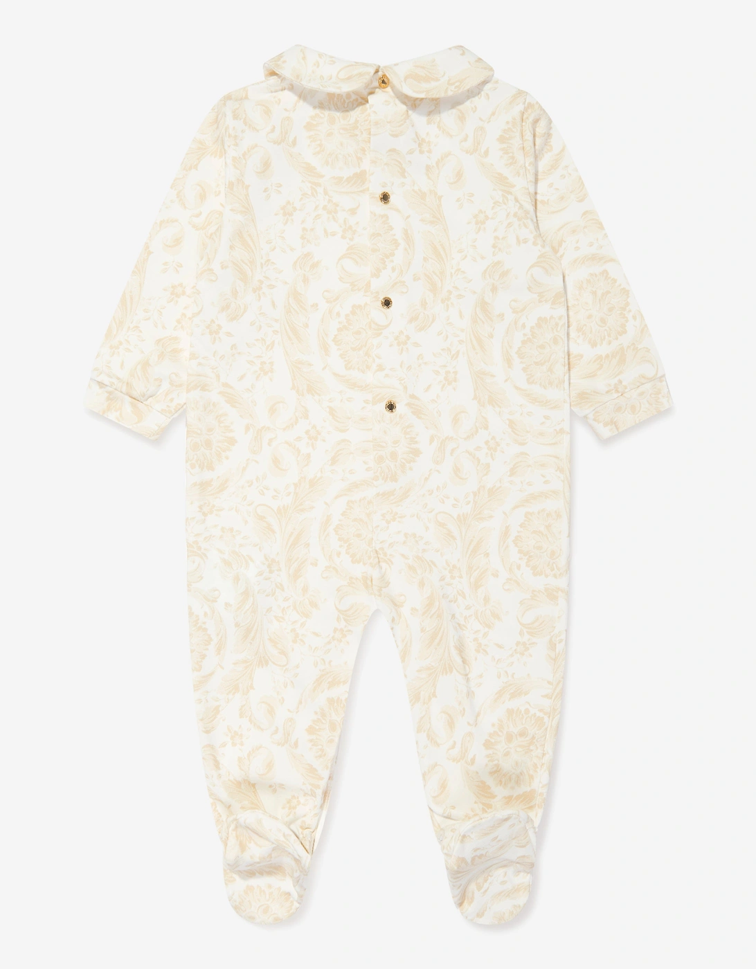 Baby Barocco Babygrow Gift Set in Beige