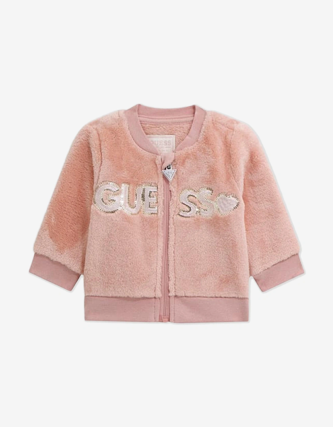 Baby Girls 3 Piece Tracksuit Set in Pink