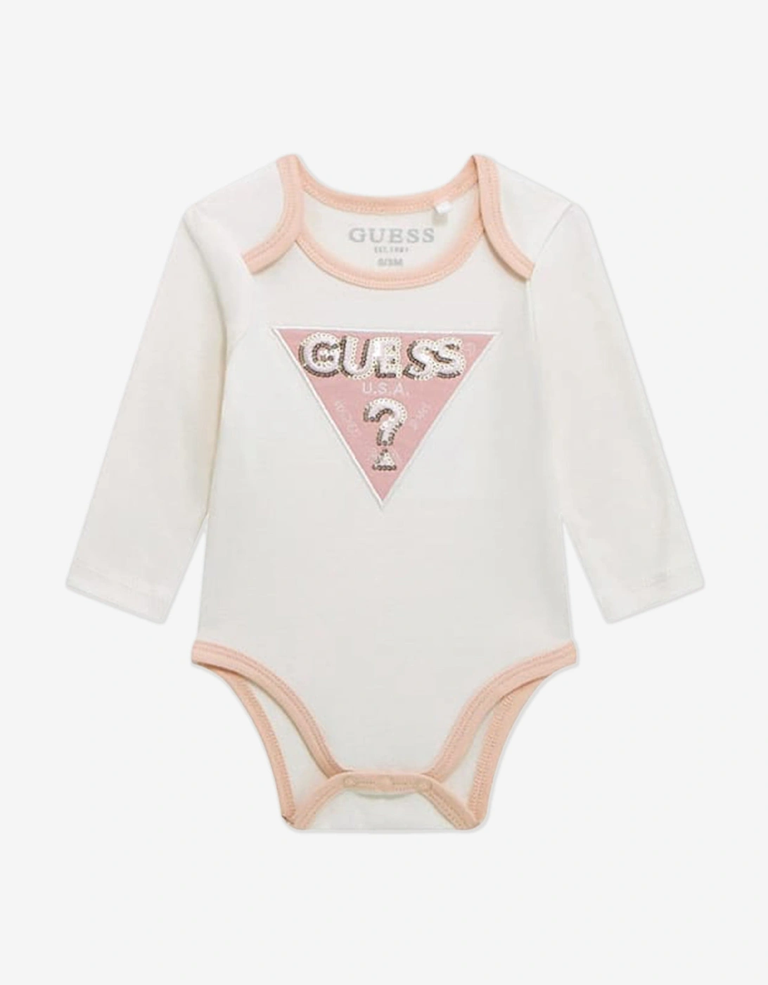 Baby Girls 3 Piece Tracksuit Set in Pink