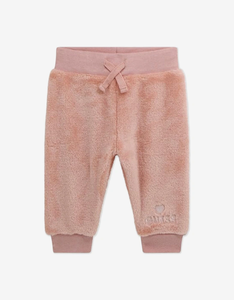 Baby Girls 3 Piece Tracksuit Set in Pink