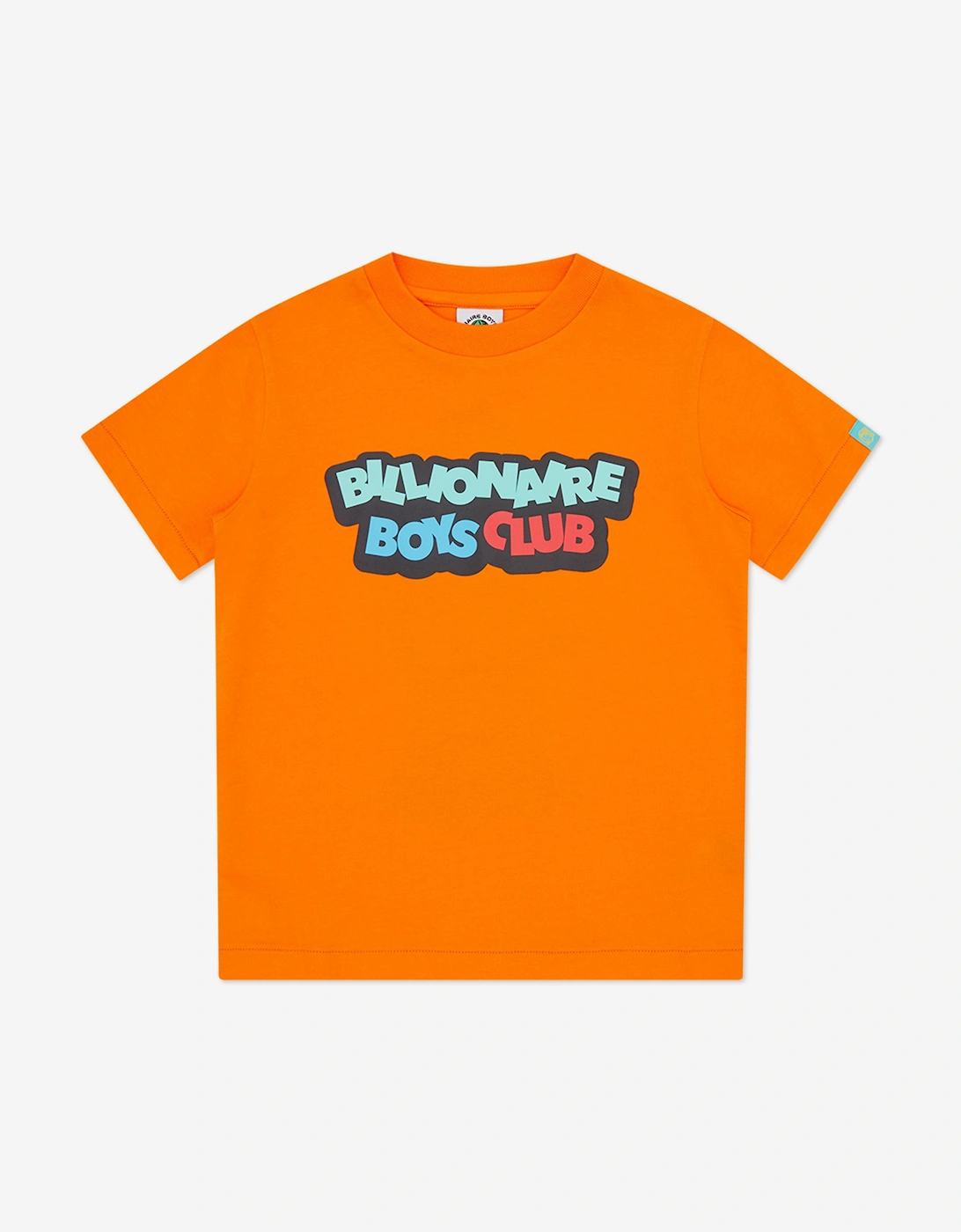Boys Jumble Logo T-Shirt in Orange, 5 of 4