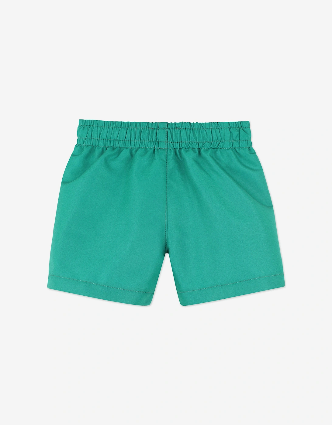Baby Boys Logo Swim Shorts in Green