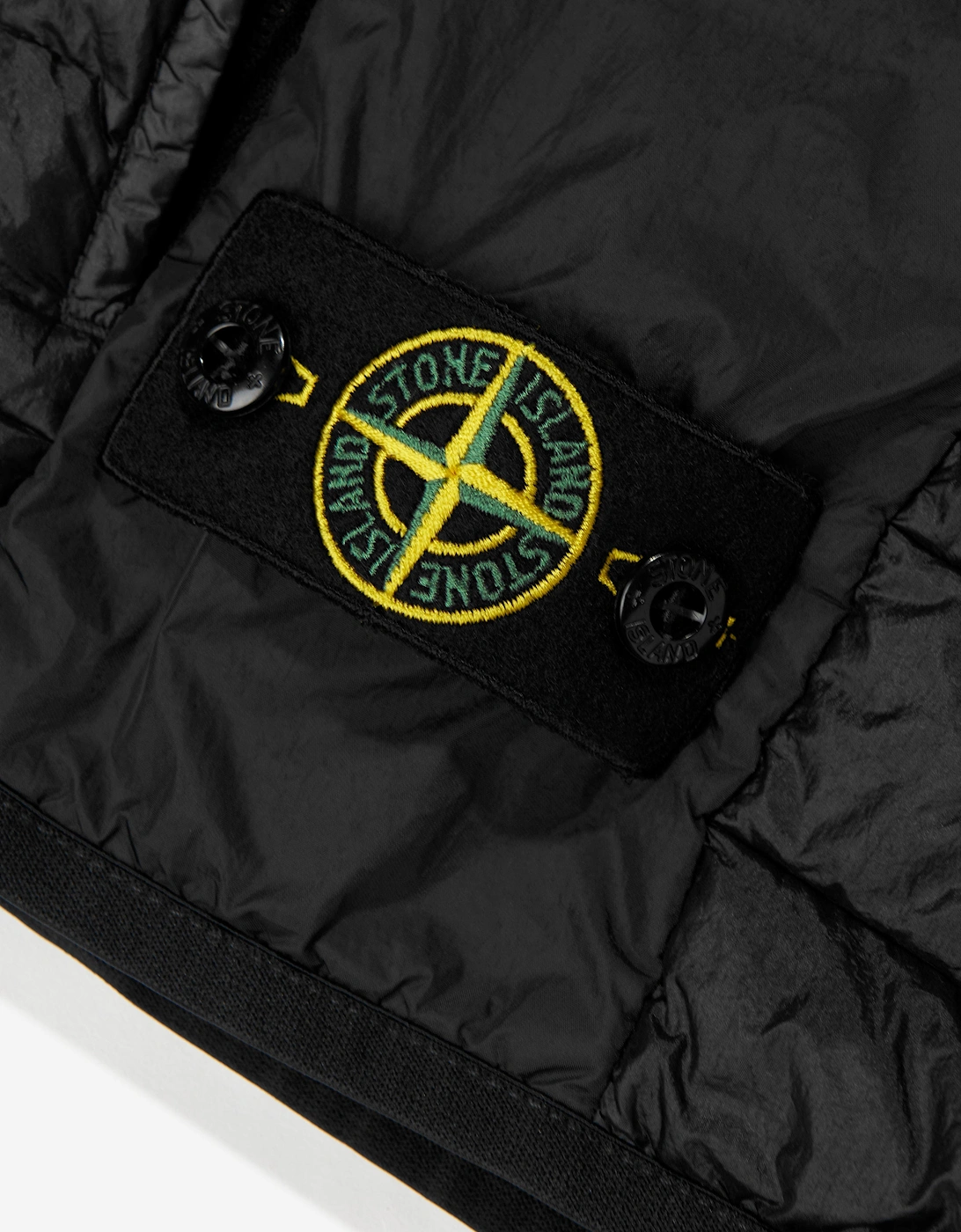 Boys Logo Gilet in Black