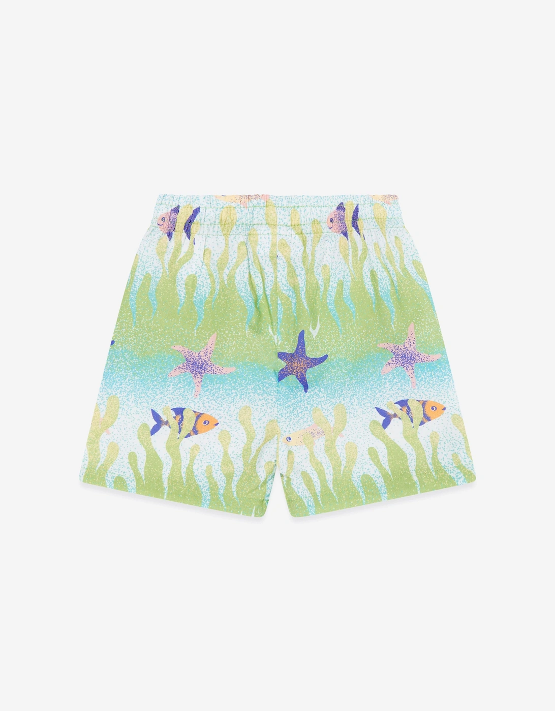Baby Boys Under The Sea Shorts in Green