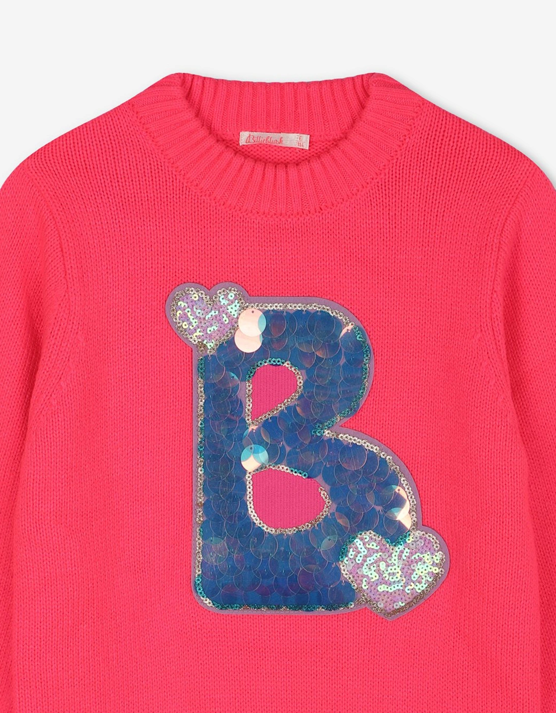 Billieblush Girls Knitted Dress in Pink