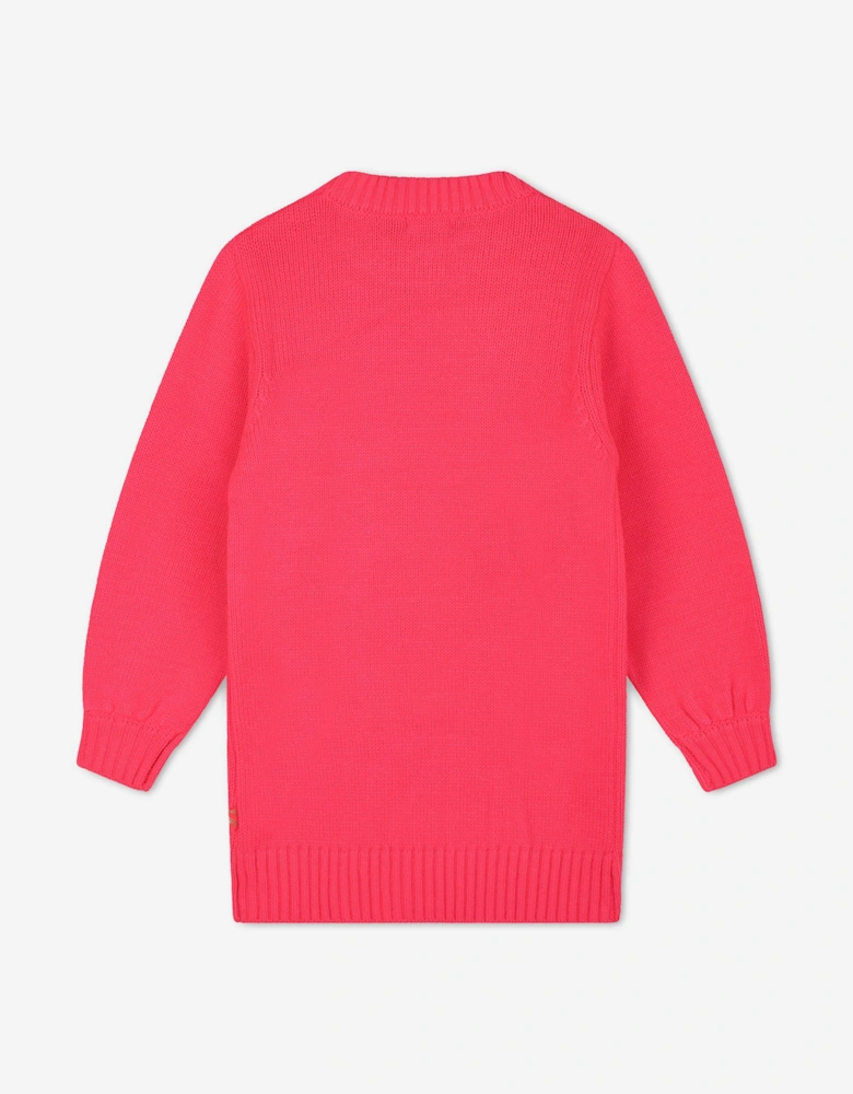 Billieblush Girls Knitted Dress in Pink