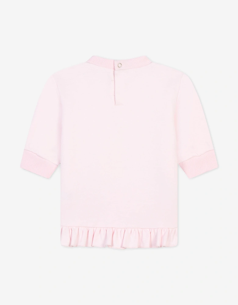 Billieblush Baby Girls Sweater Dress in Pink
