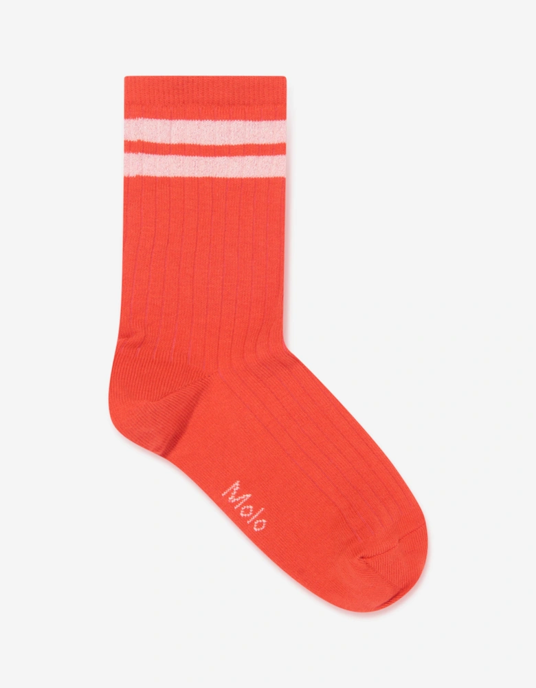 Kids Yin Yang Print Socks Set in Multicolour