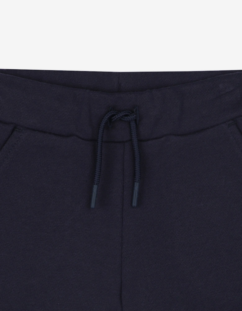 Baby Boys Logo Bermuda Shorts in Navy