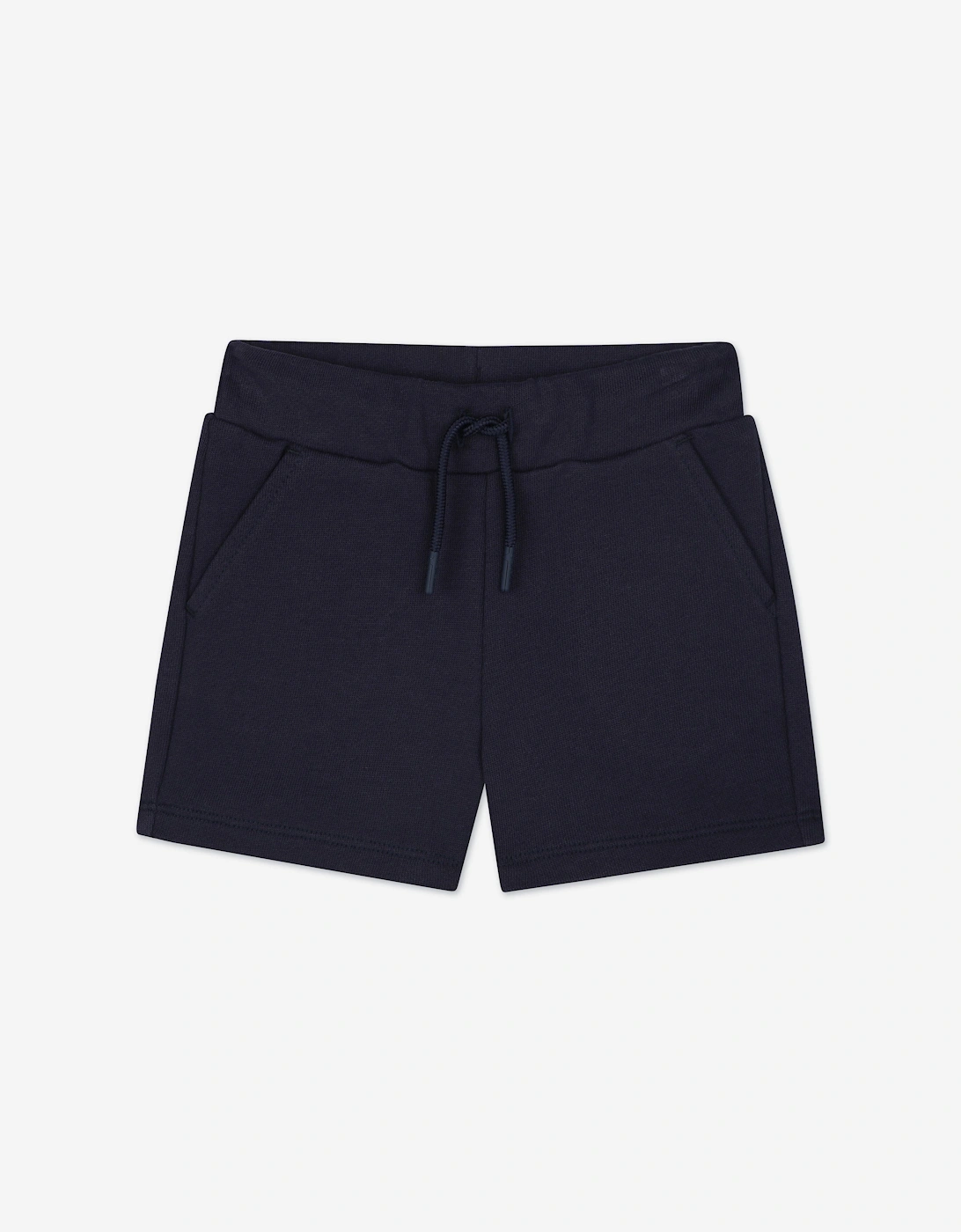 Baby Boys Logo Bermuda Shorts in Navy, 5 of 4