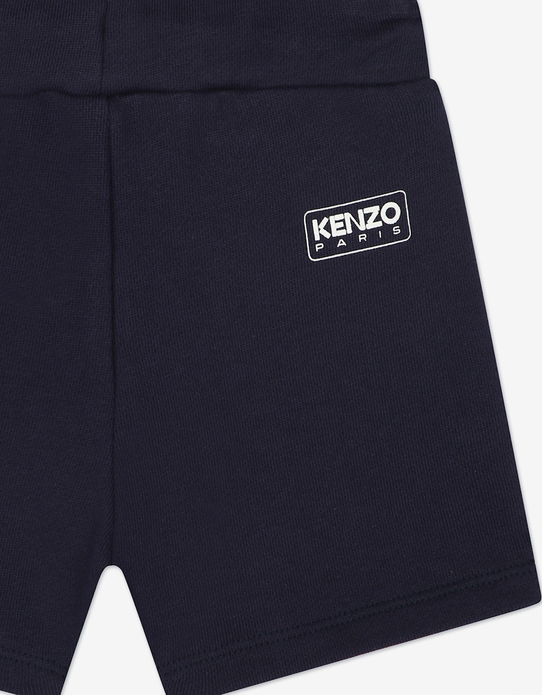 Baby Boys Logo Bermuda Shorts in Navy