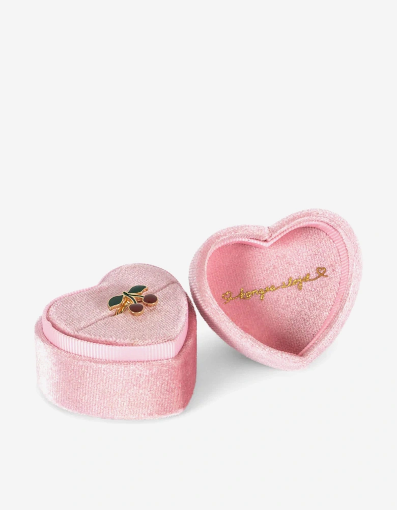 Girls Cherry Love Ring in Pink