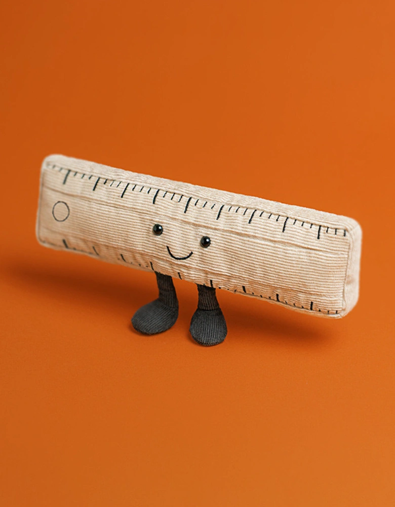 Amuseables Ruler in Beige (20cm)