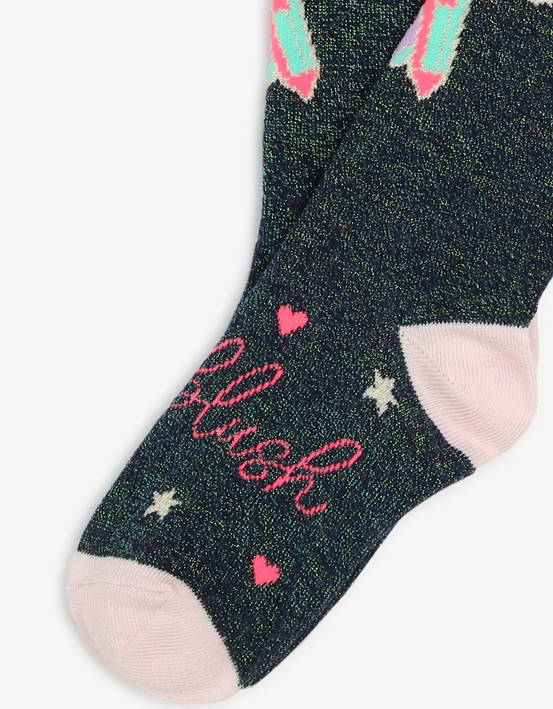 Billieblush Girls Pegasus High Socks in Navy