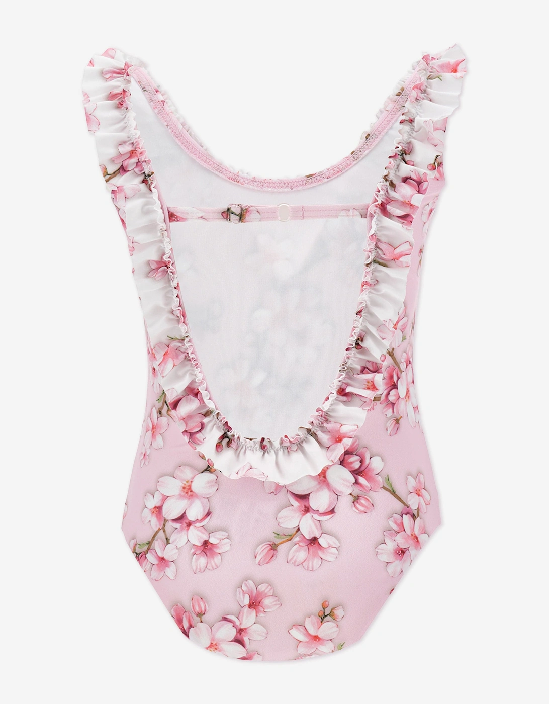 Girls Peach Blossom Swimsuit in Pink