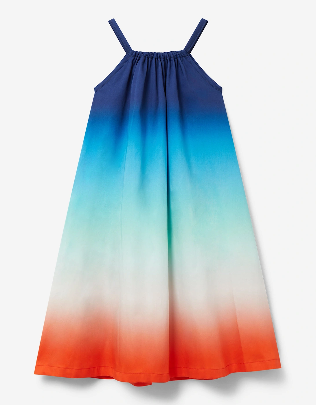 Girls Gradient Summer Dress in Blue