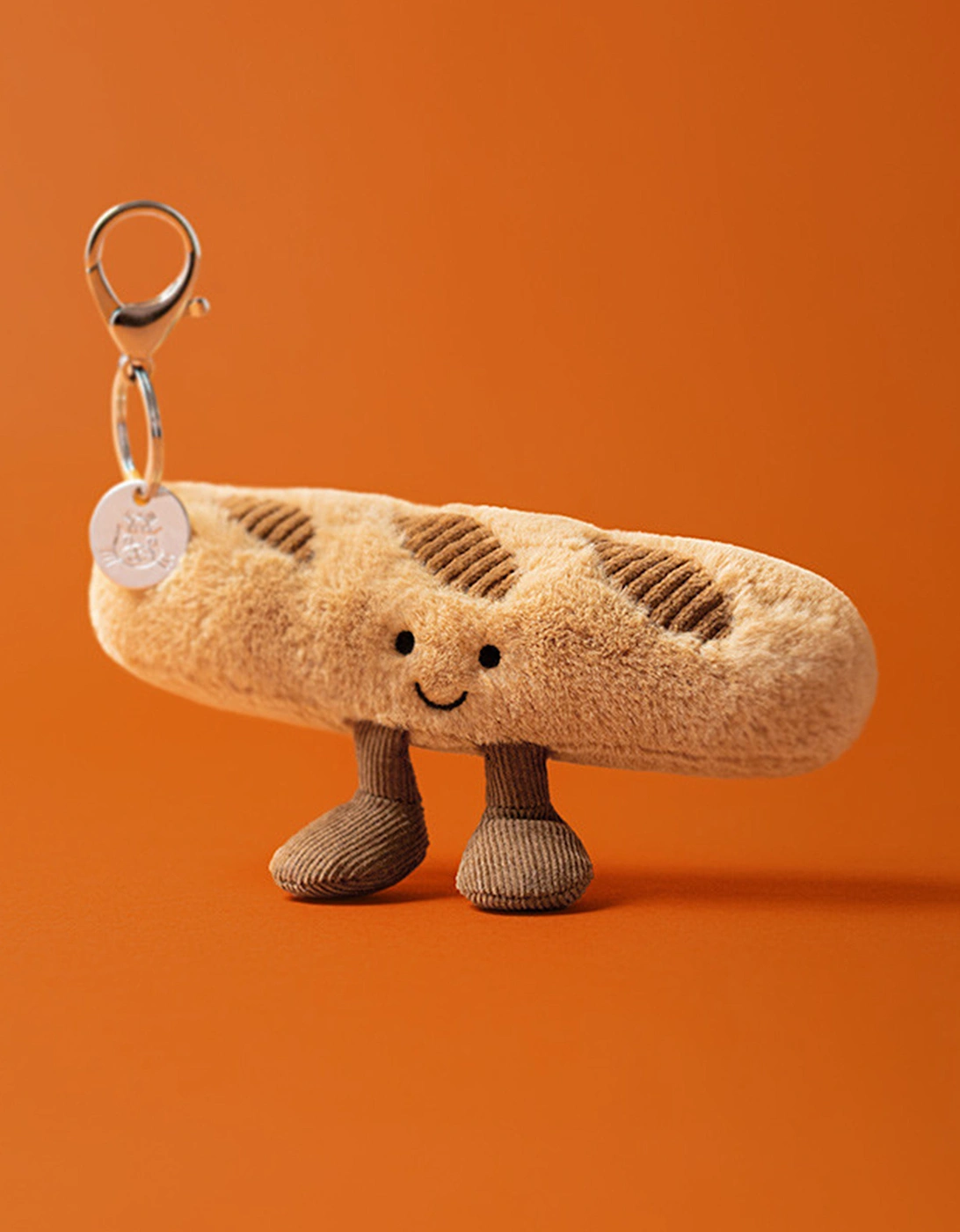 Amuseables Baguette Bag Charm in Beige (15cm)