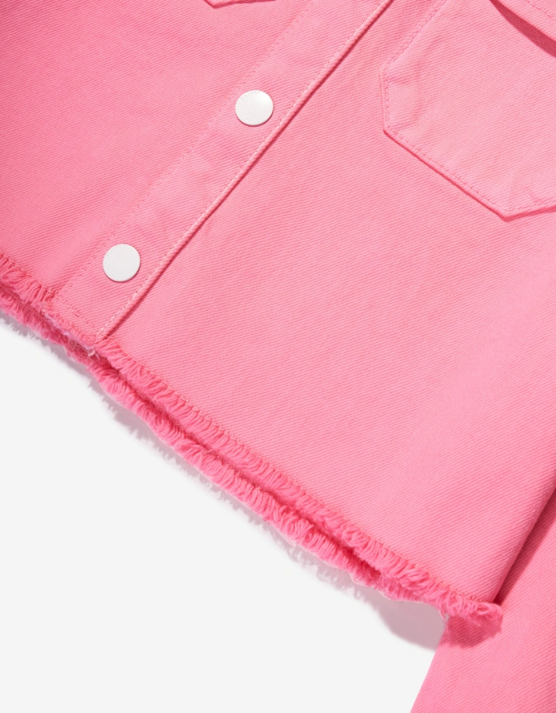 Girls Simona Blouse in Pink