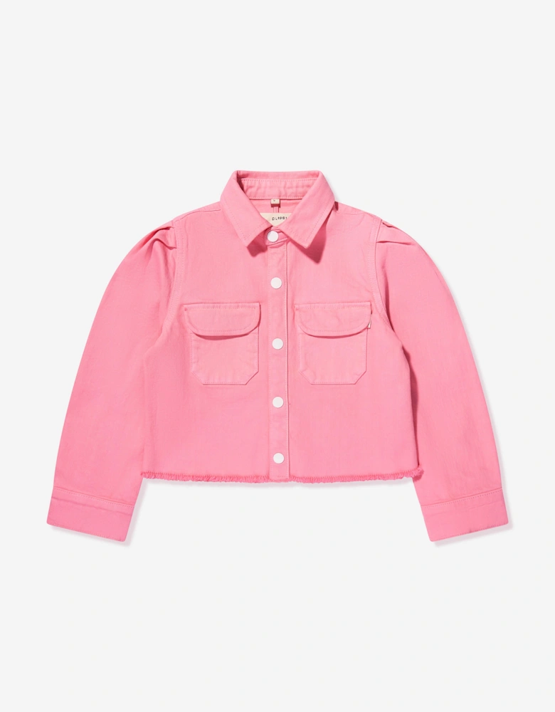 Girls Simona Blouse in Pink