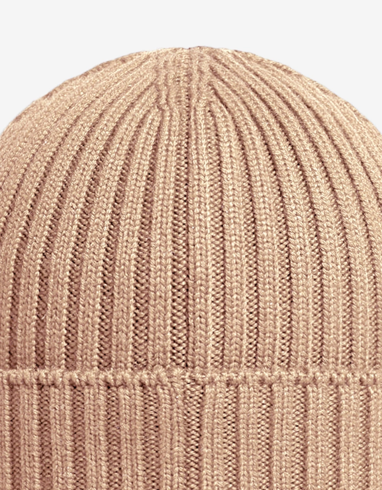 Girls Wool Beanie Hat in Pink