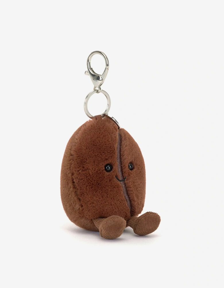 Amuseables Coffee Bean Bag Charm in Brown (17cm)