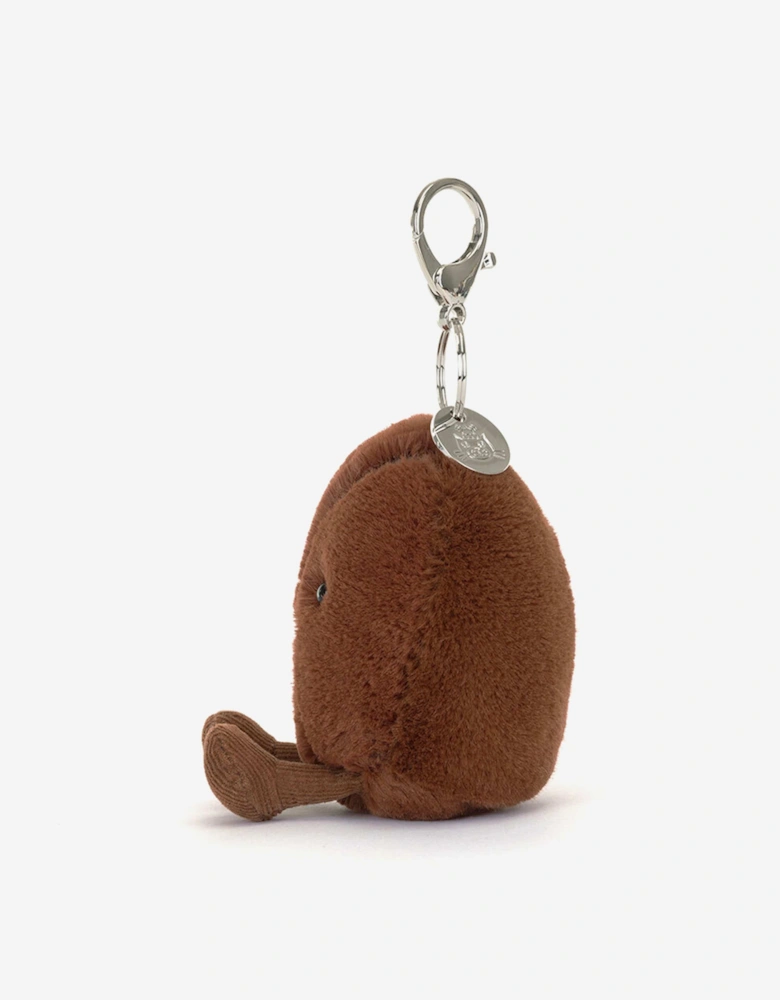 Amuseables Coffee Bean Bag Charm in Brown (17cm)