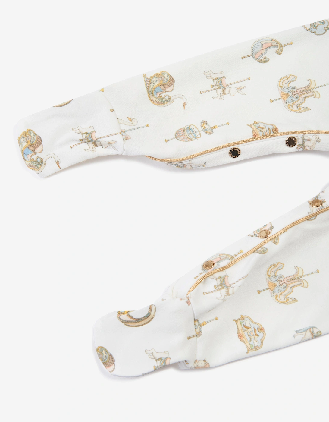 Baby Carousel Classic Playsuit in White