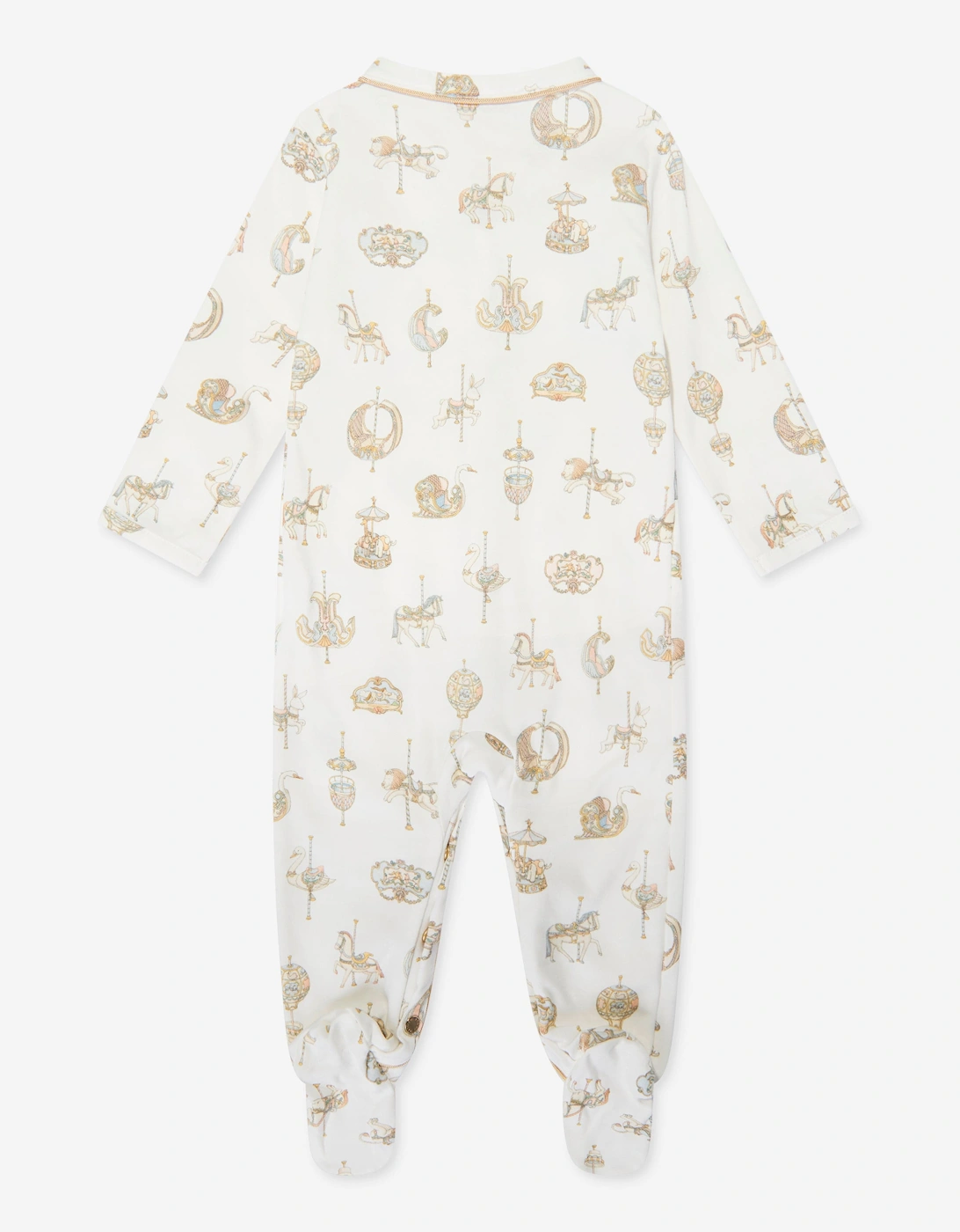 Baby Carousel Classic Playsuit in White