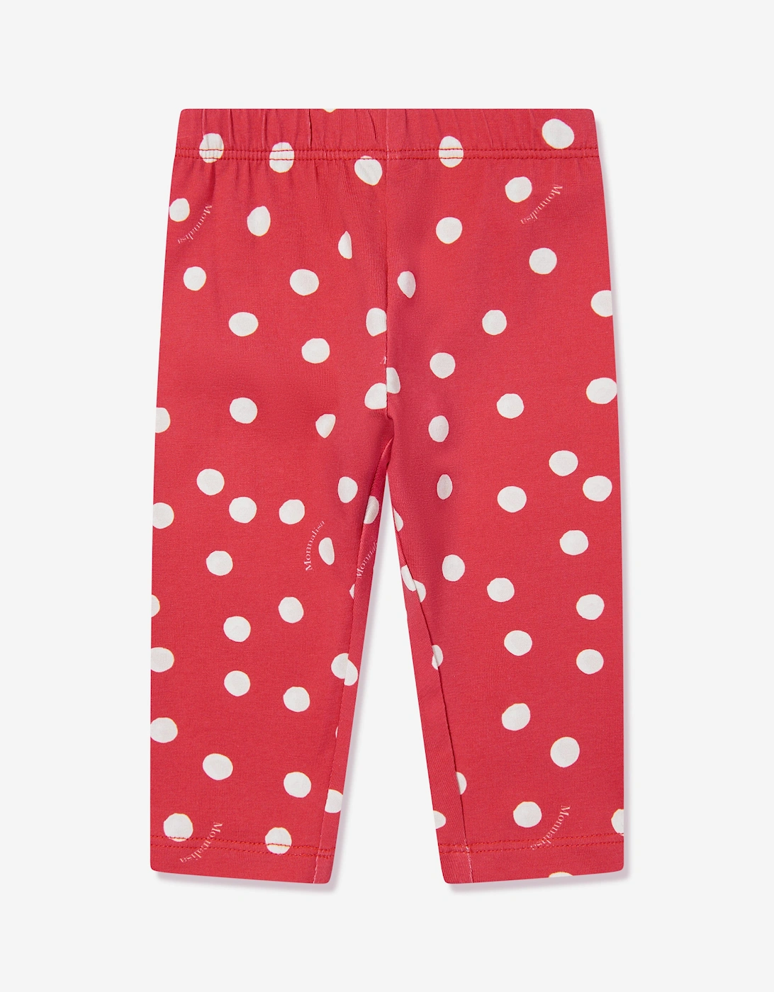 Baby Girls Kitten T-Shirt and Leggings Set in Red