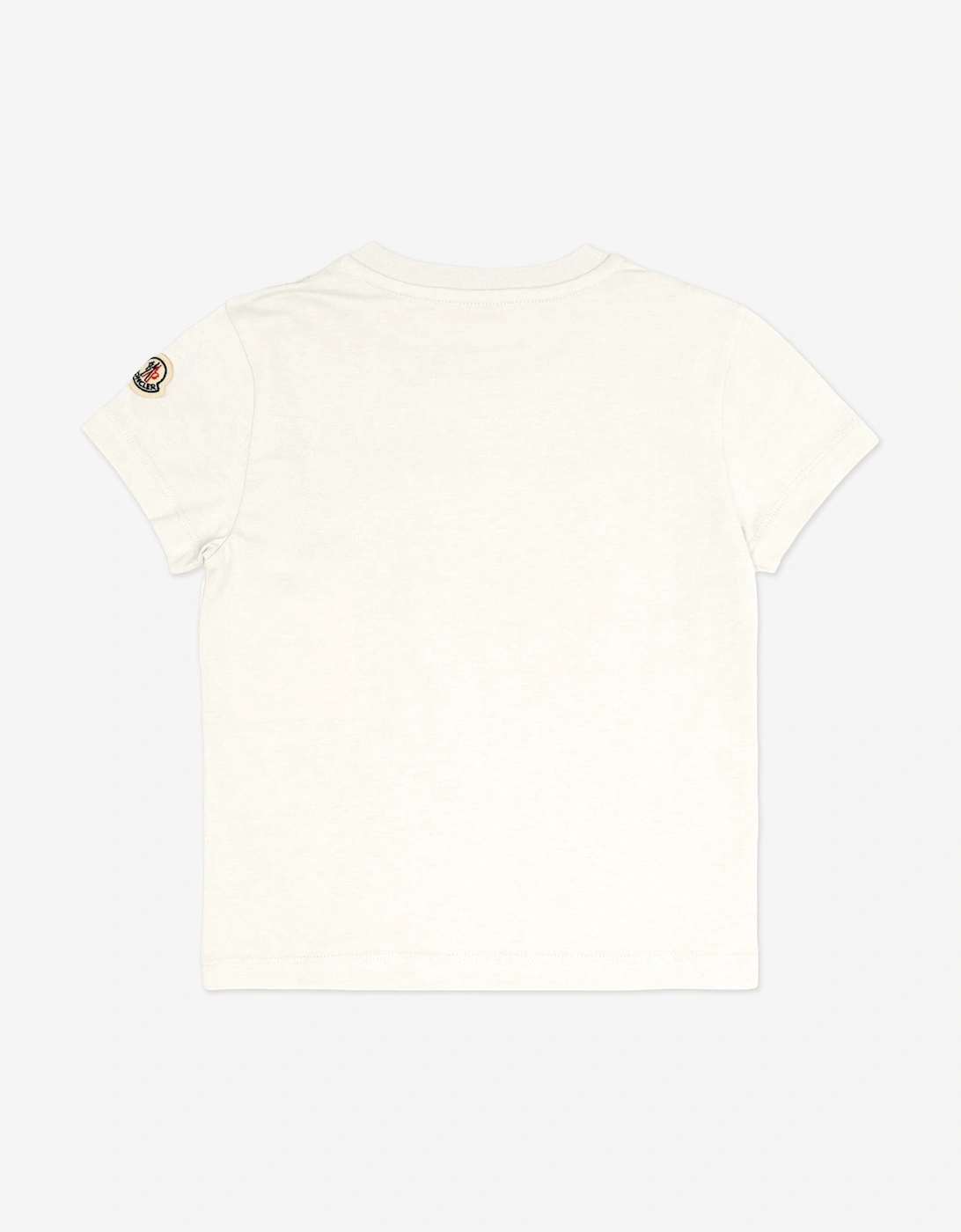 Girls Logo T-Shirt in Ivory