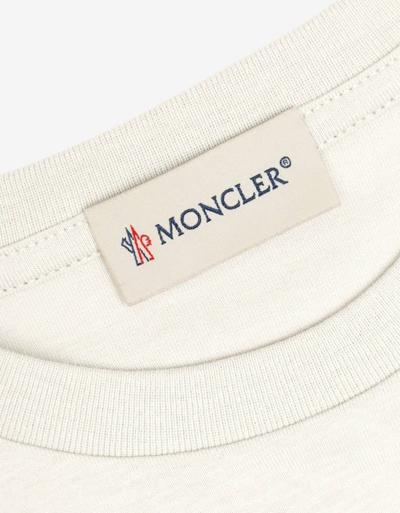 Girls Logo T-Shirt in Ivory