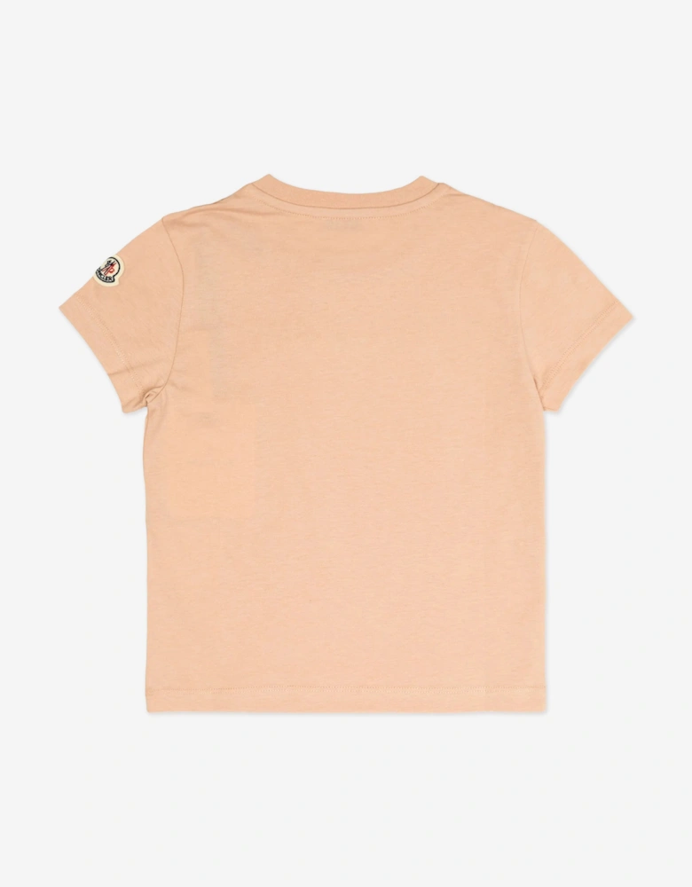 Girls Logo T-Shirt in Pink