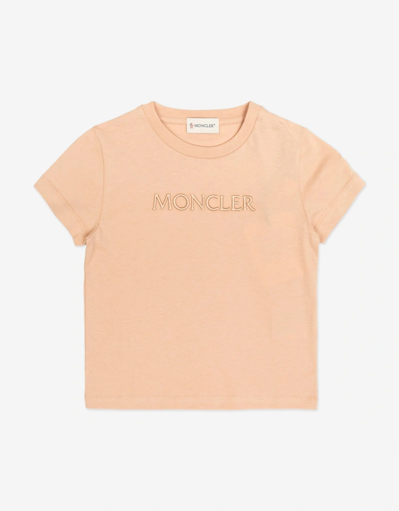 Girls Logo T-Shirt in Pink