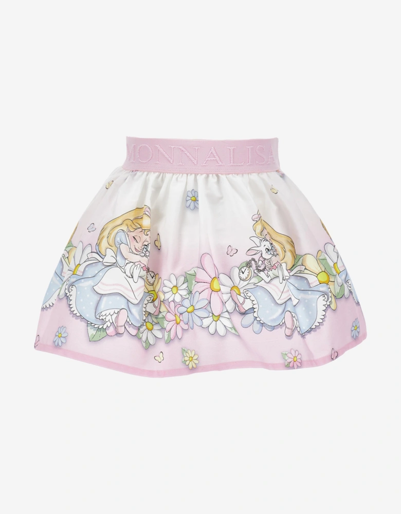 Baby Girls Alice Daisy Skirt in Pink