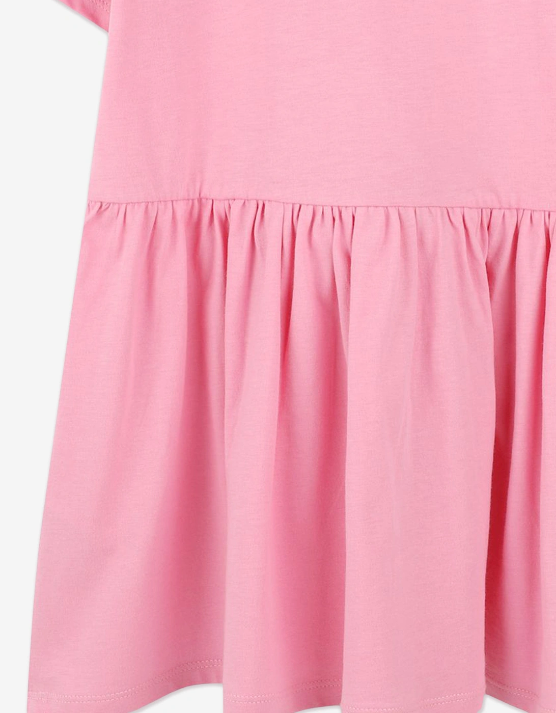 Girls Logo Sweater Dress in Pink