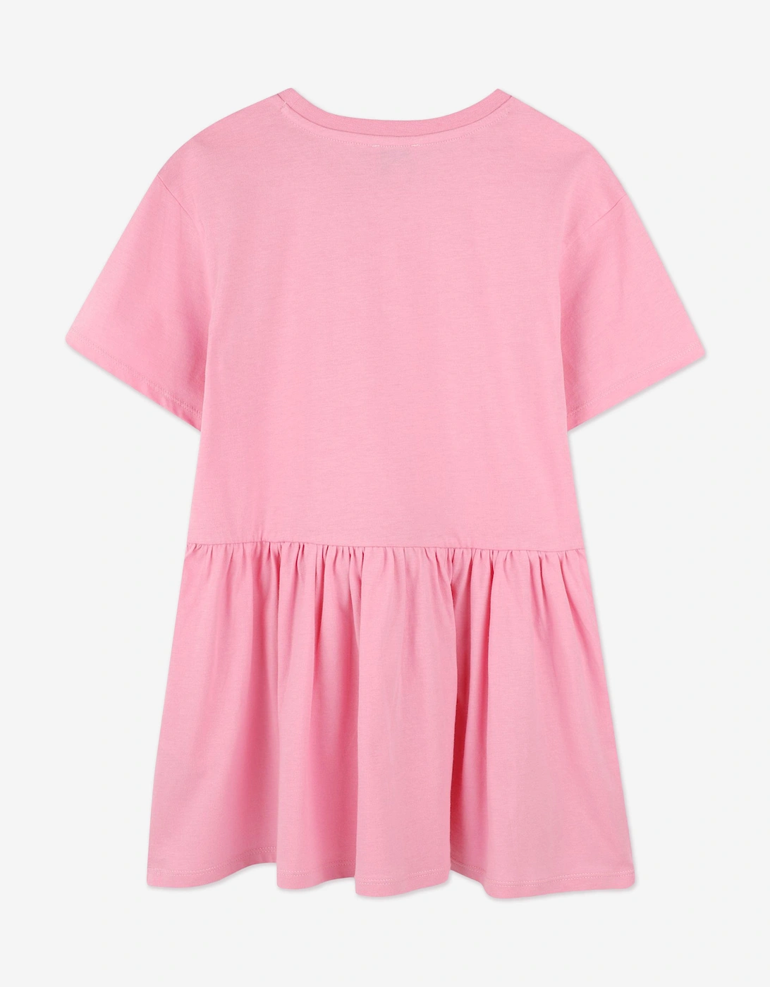 Girls Logo Sweater Dress in Pink