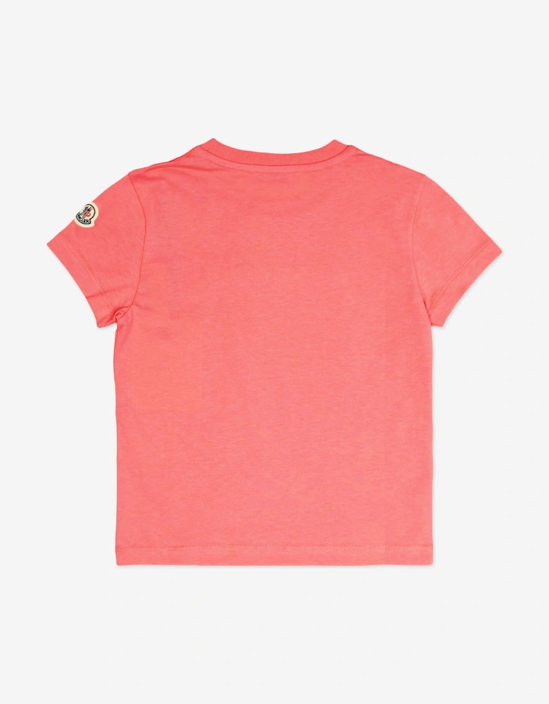Girls Logo T-Shirt in Pink