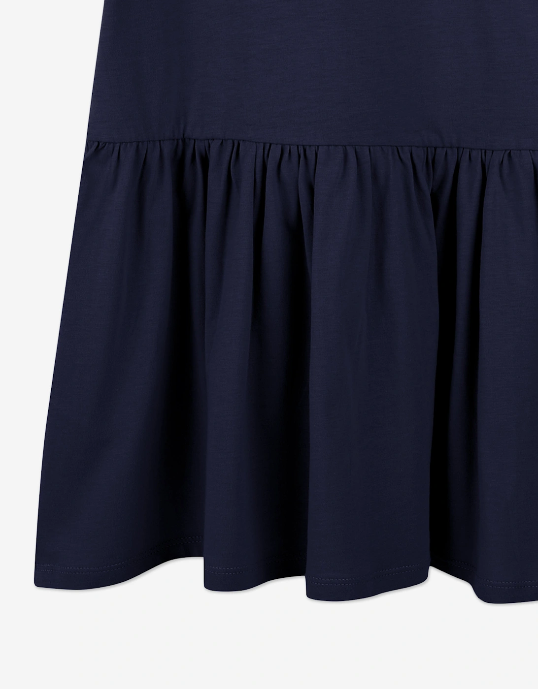 Girls Logo Sweater Dress in Navy