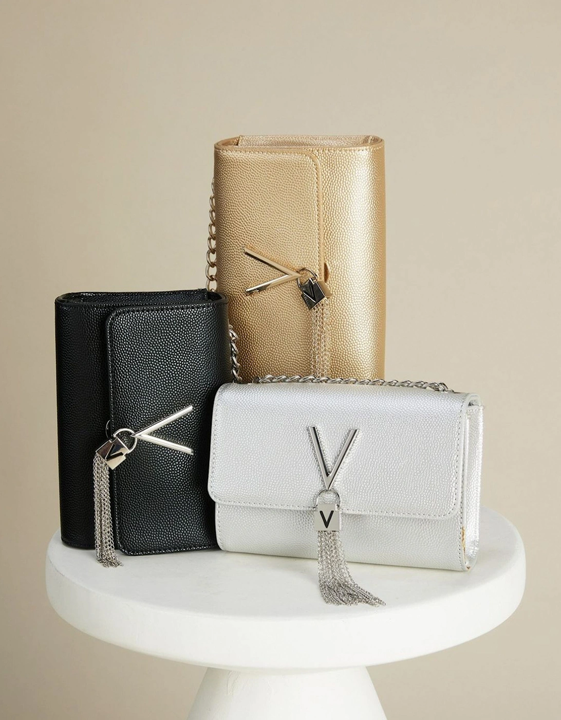 Divina Pochette in Gold (27cm)