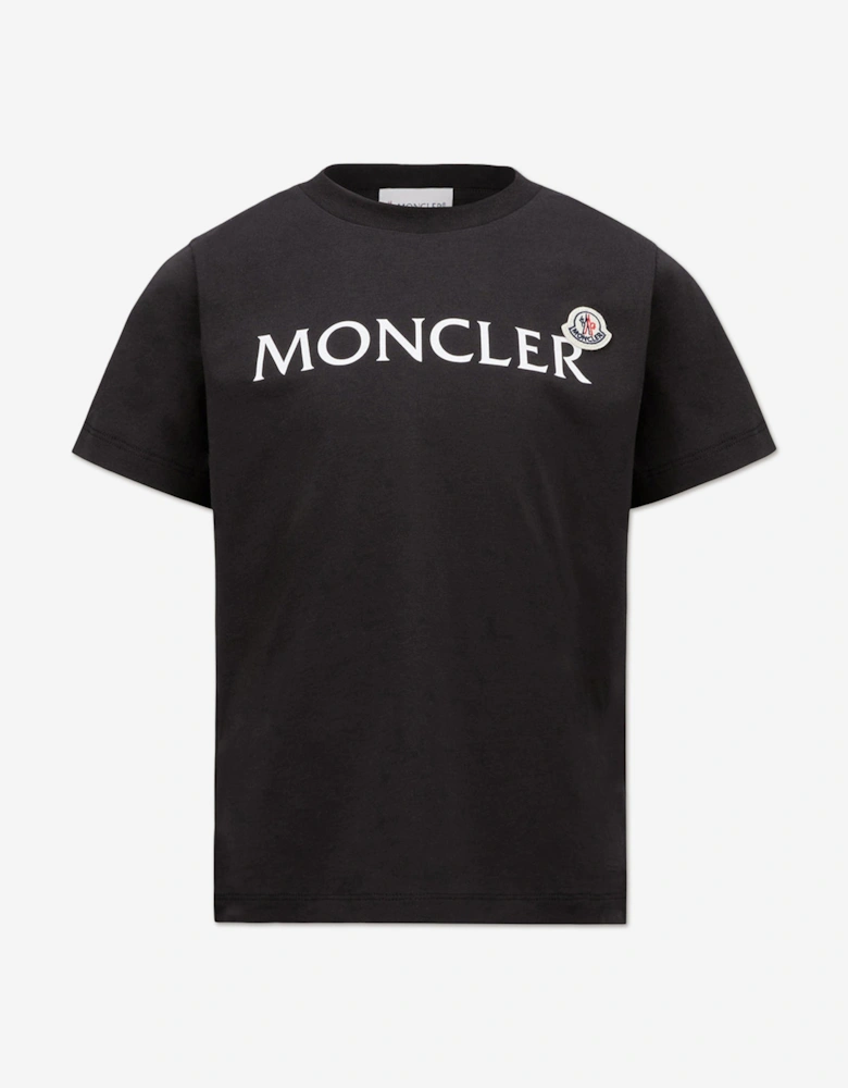 Boys Logo T-Shirt in Black