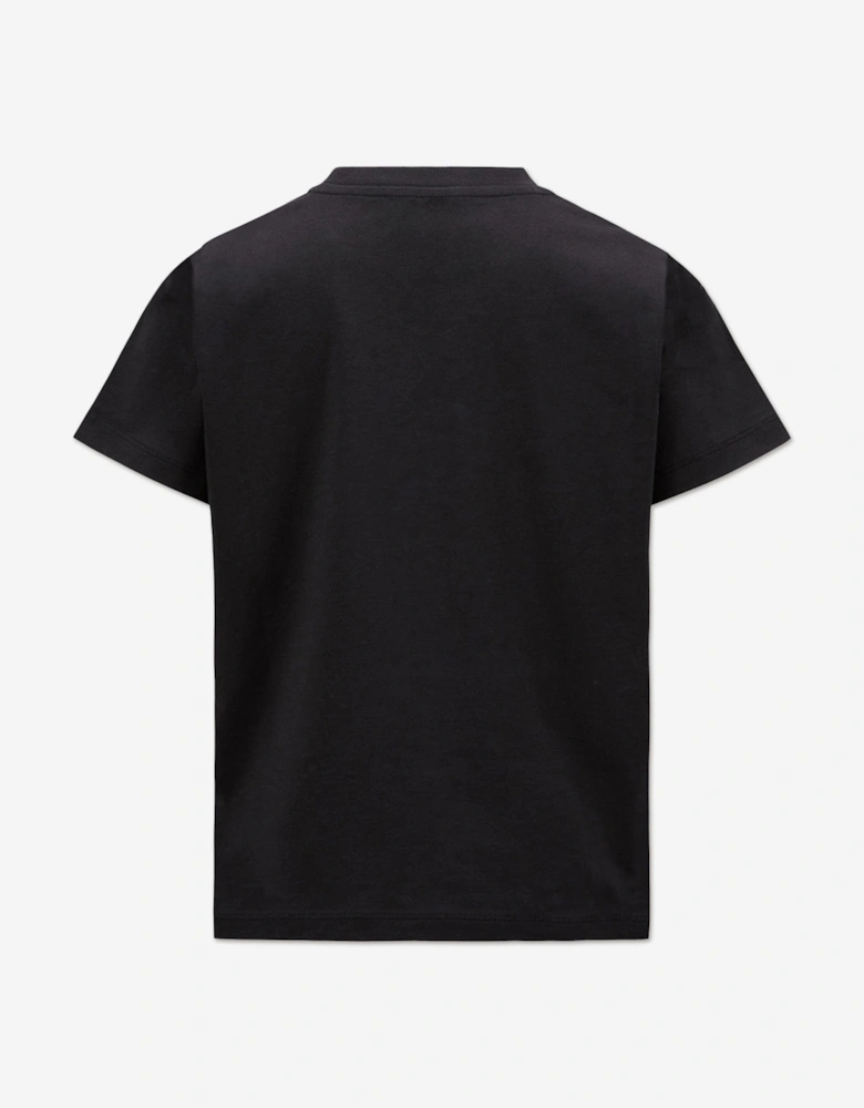 Boys Logo T-Shirt in Black
