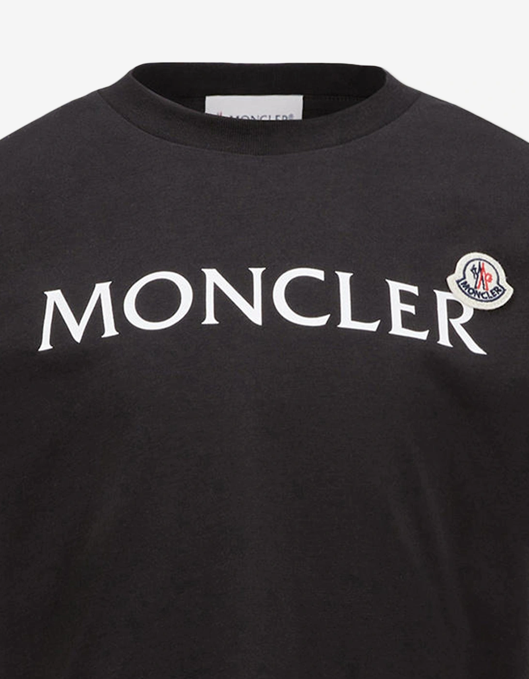 Boys Logo T-Shirt in Black