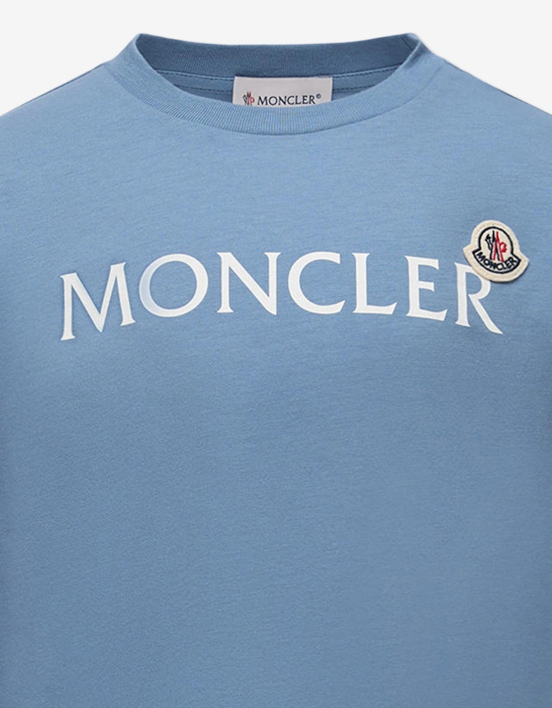 Boys Logo T-Shirt in Blue