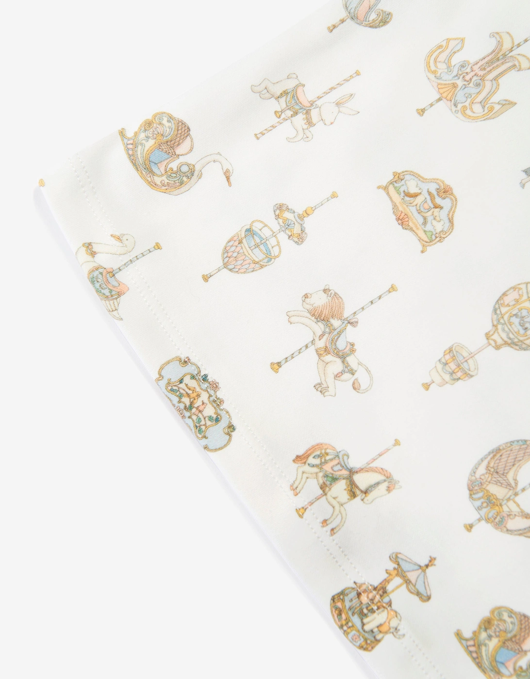 Girls Carousel T-Shirt in White
