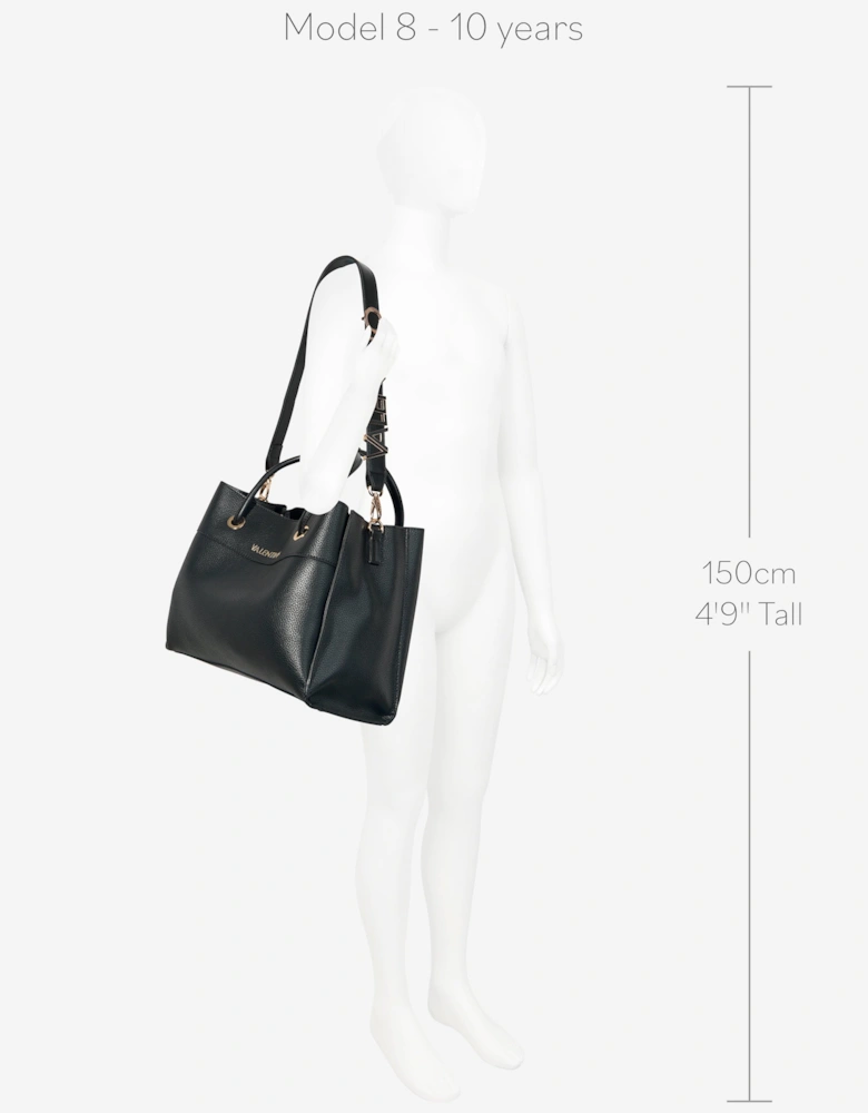 Alexia Tote Bag in Black (35cm)