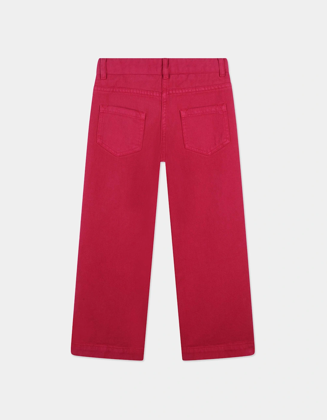 Girls Wide Leg Trousers in Pink