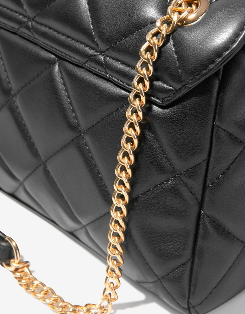 Ada Flap Bag in Black (26cm)